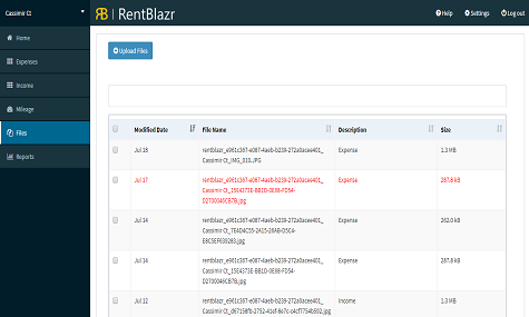 SECURE CLOUD STORAGE - RentBlazr